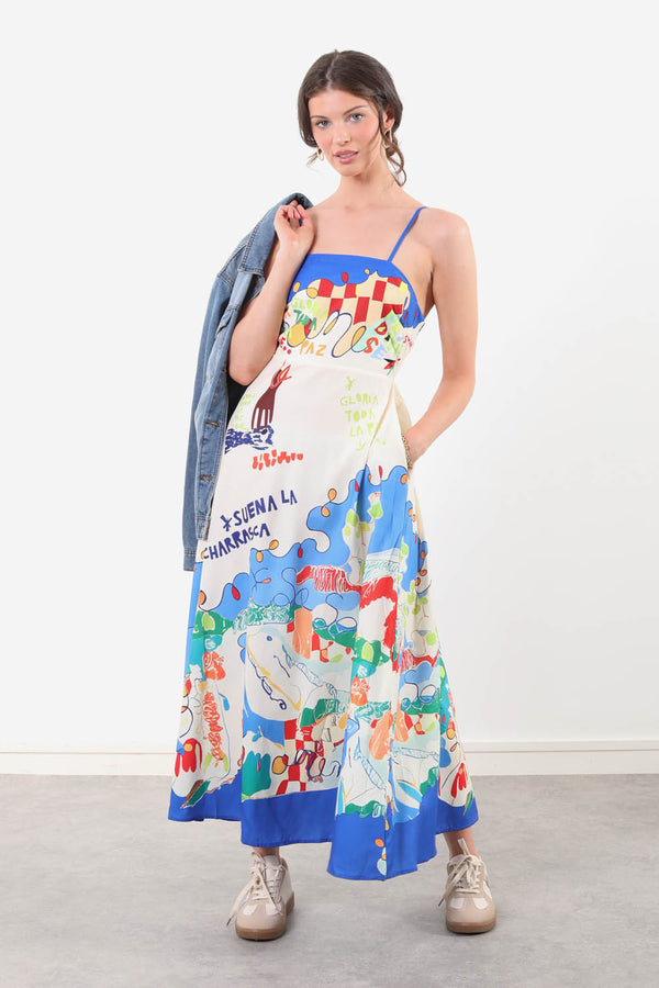 Marc Angelo Midi Summer Dress MA81233