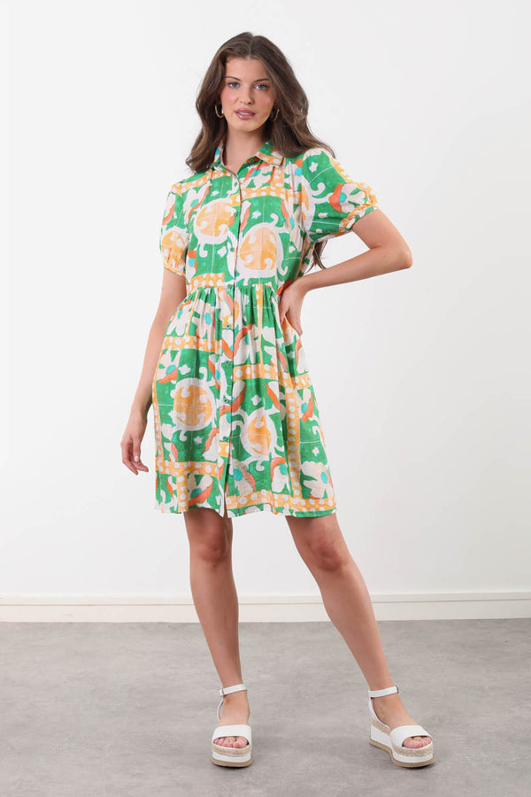 Marc Angelo Summer Dress MA81223-D306 GRN