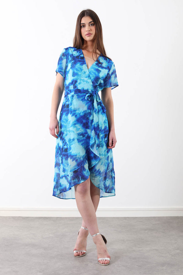 Marc Angelo Midi Dress MA31216 D292BLU