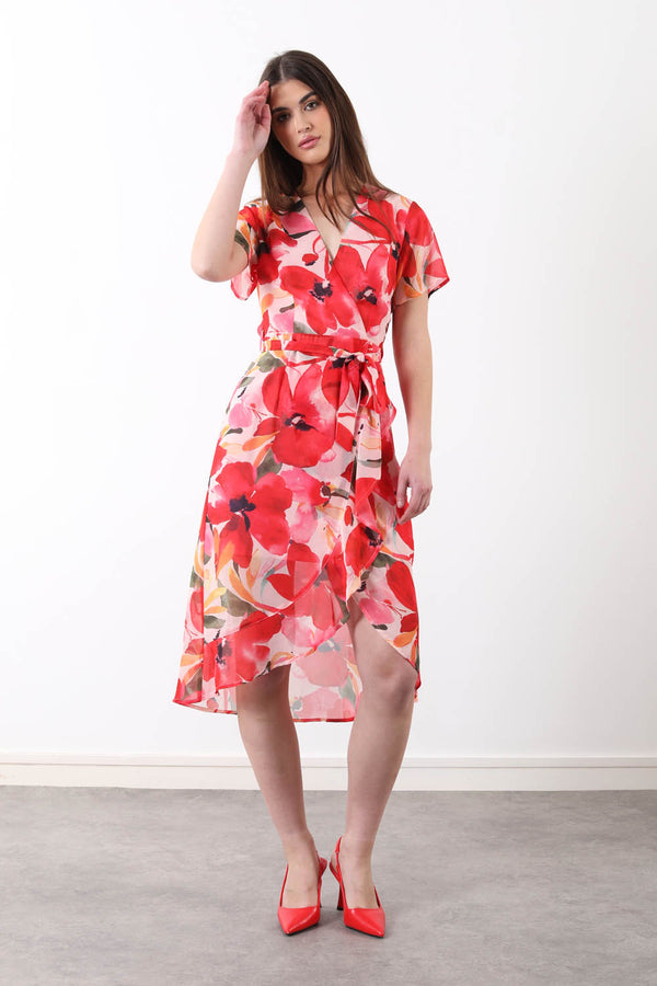 Marc Angelo Midi Dress MA31216 D292PNK