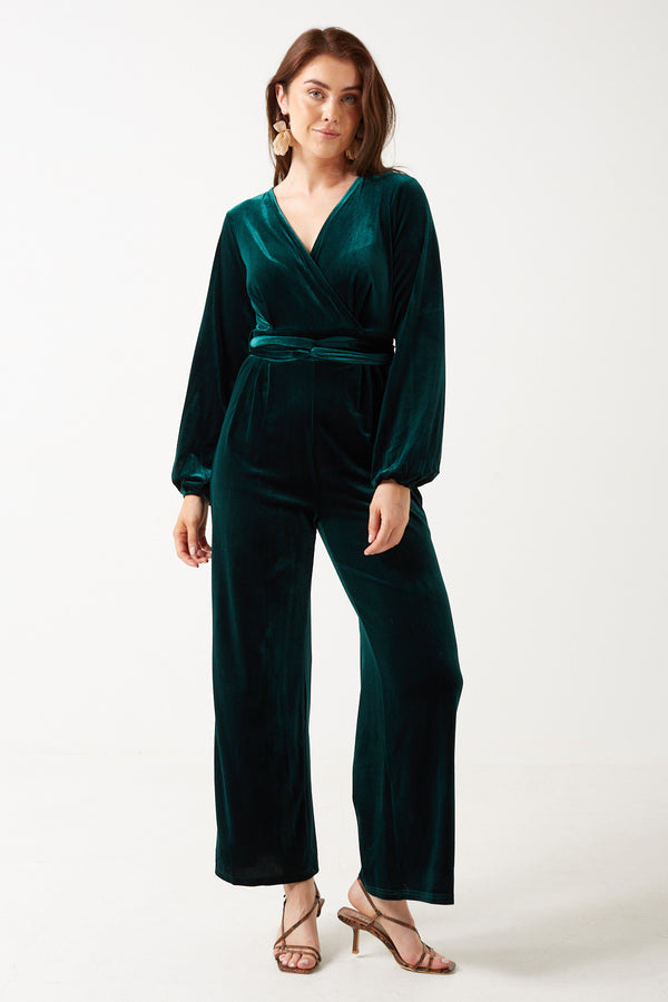 Marc Angelo Velvet Jumpsuit