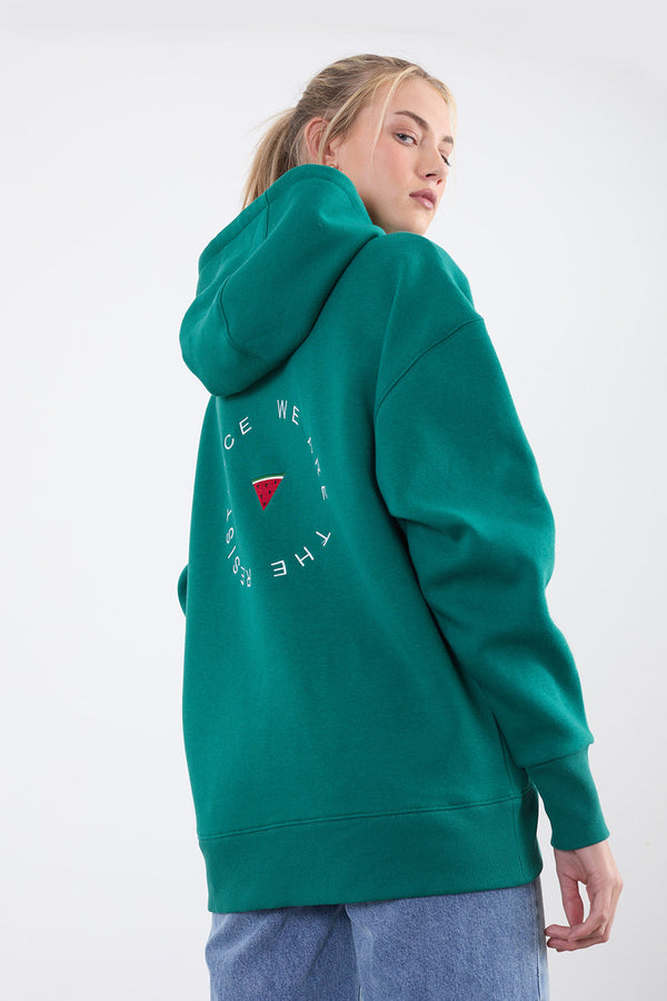 The Resistance Hoodie in Green US45517