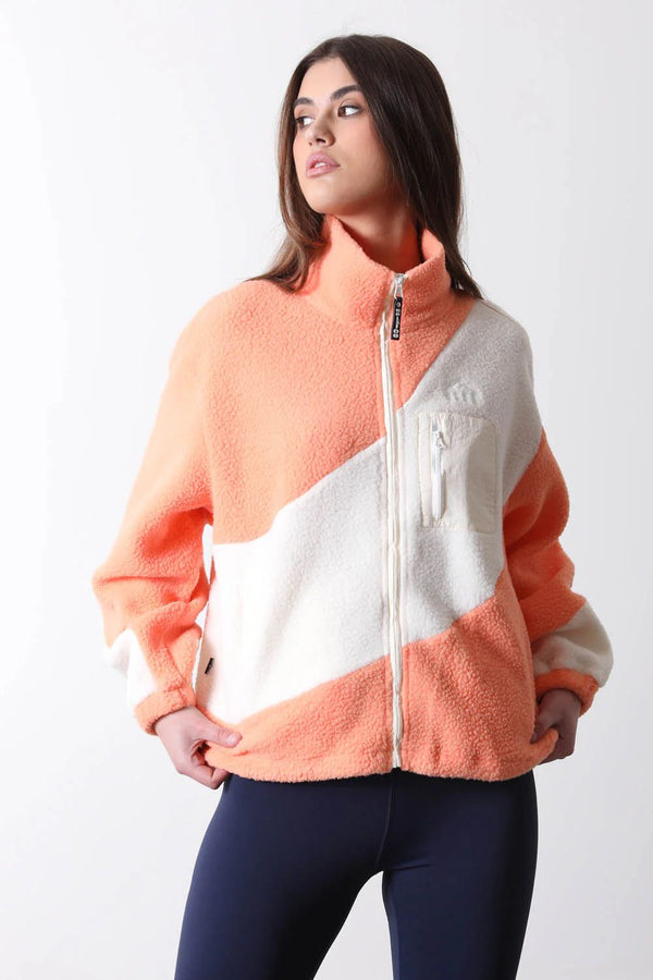 The Vortex Fleece US45528 White + Coral