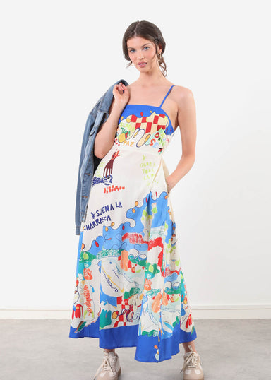 Marc Angelo Midi Summer Dress MA81233