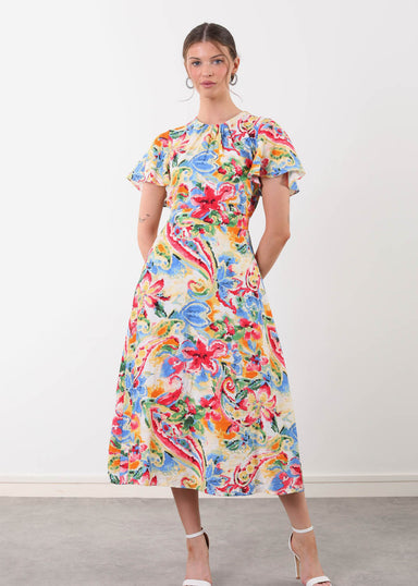 Marc Angelo Midi Summer Dress MA81178 floral