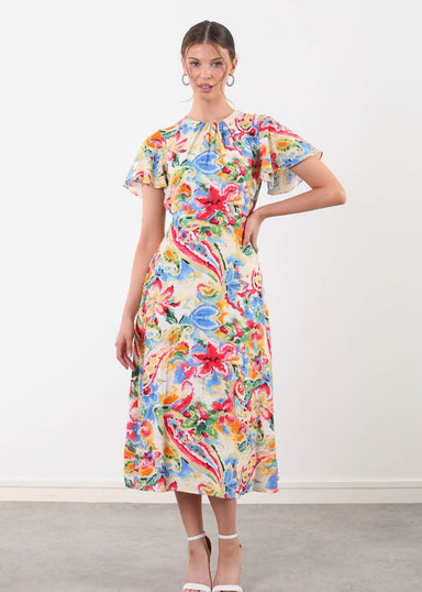 Marc Angelo Midi Summer Dress MA81178 floral