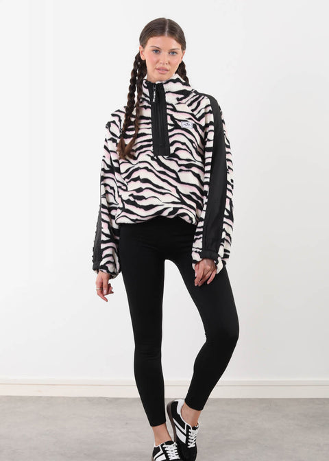 Horizon Fleece in Zebra