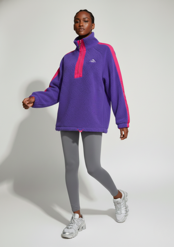 Horizon Fleece in Purple US45519