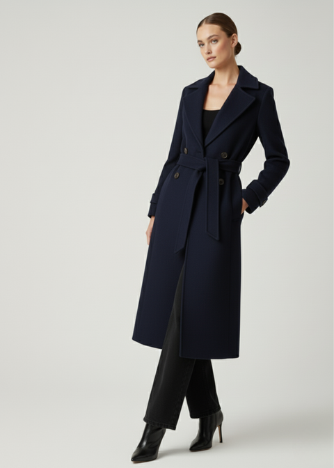 Marcangelo NAVY TAILORED COAT MA85534