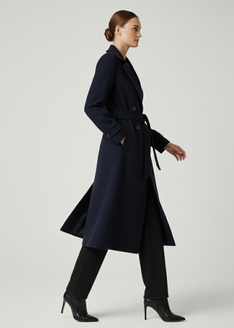 Marcangelo NAVY TAILORED COAT MA85534