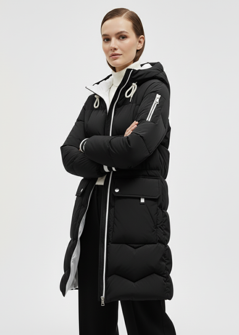 SAINT MAINE PUFFER JACKET SM85507 BLACK