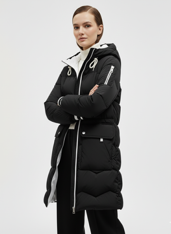 SAINT MAINE PUFFER JACKET SM85507 BLACK