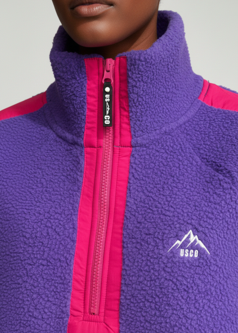 Horizon Fleece in Purple US45519