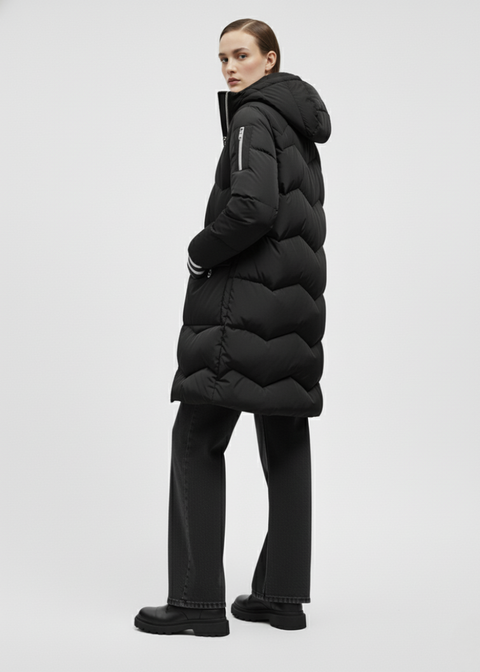 SAINT MAINE PUFFER JACKET SM85507 BLACK