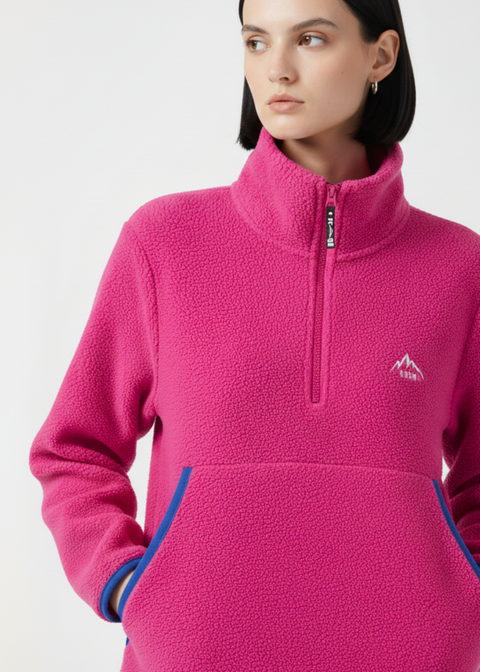The Nexus Fleece in Pink Contrast US45508