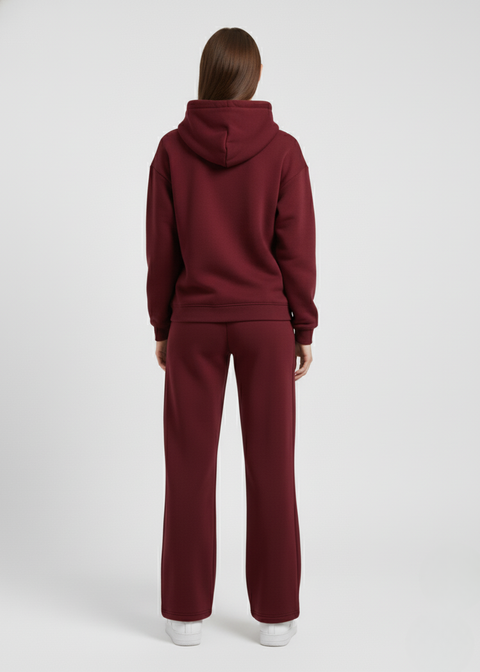 The Venture Tracksuit in cherry US10012