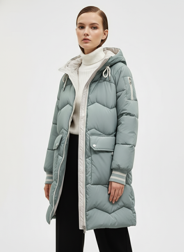 SAINT MAINE PUFFER JACKET SM85507 GREEN