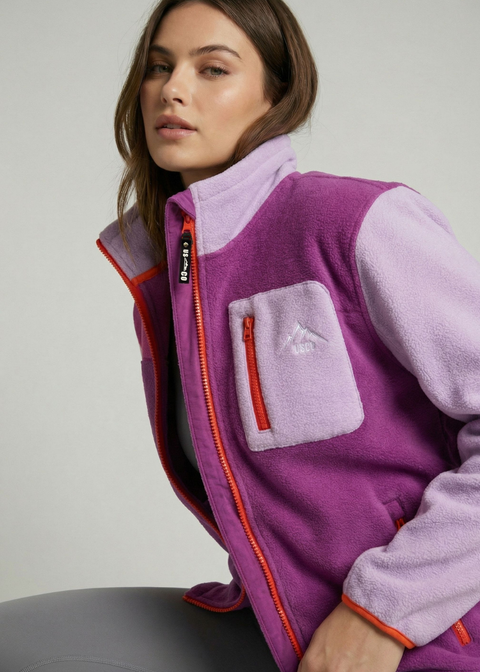 THE VOLT FLEECE IN PURPLE US42301