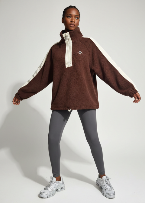 Horizon Fleece in Brown US45519