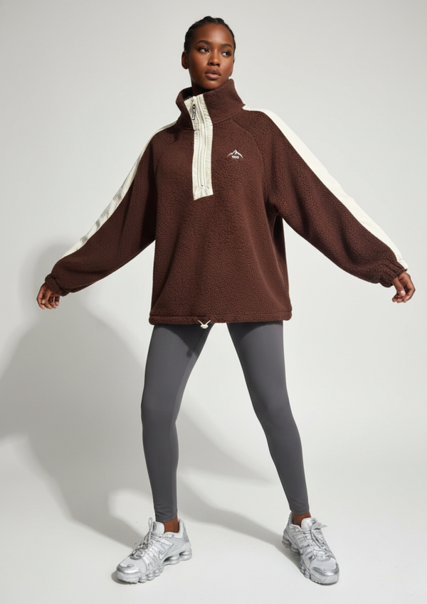Horizon Fleece in Brown US45519