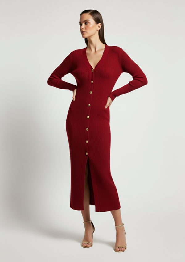 Marc Angelo KNIT DRESS MA86611 RED