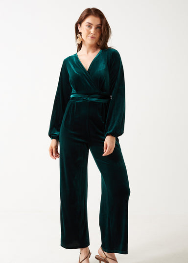 Marc Angelo Velvet Jumpsuit