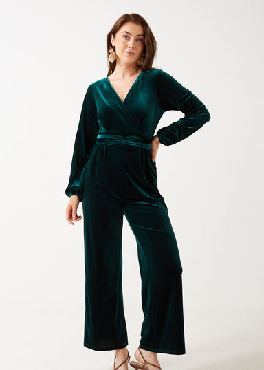Marc Angelo Velvet Jumpsuit