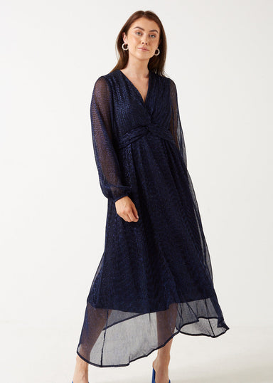 Marc Angelo Bella Plisse Dress