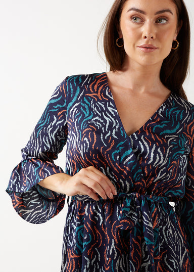 Marc Angelo Sophie Dropped Hem Dress