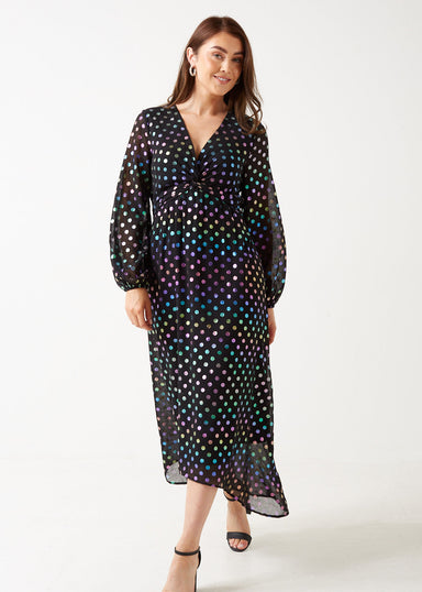 Marc Angelo Olivia Shirred Waist Dress