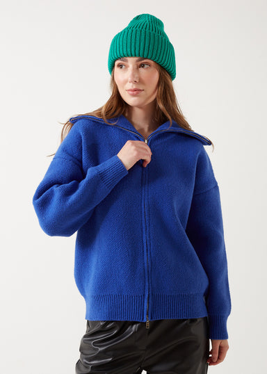 Marc Angelo Funnel Neck Zipper