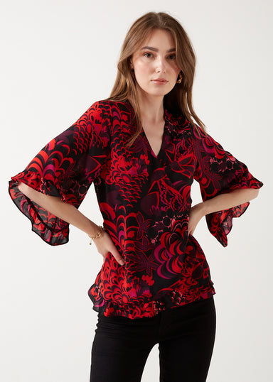 Marc Angelo Alice Wrap Top