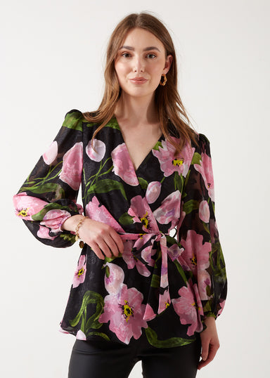 Marc Angelo Alannah Wrap Top