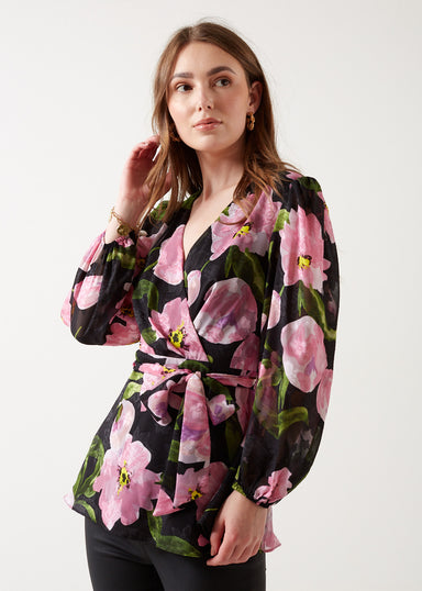 Marc Angelo Alannah Wrap Top