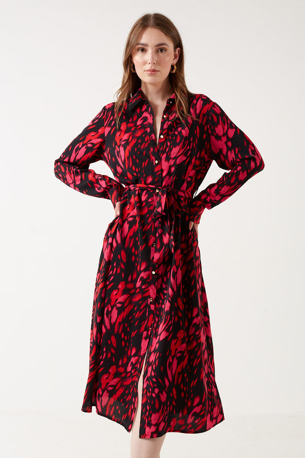 Marc Angelo Sophie Collared Shirt Dress