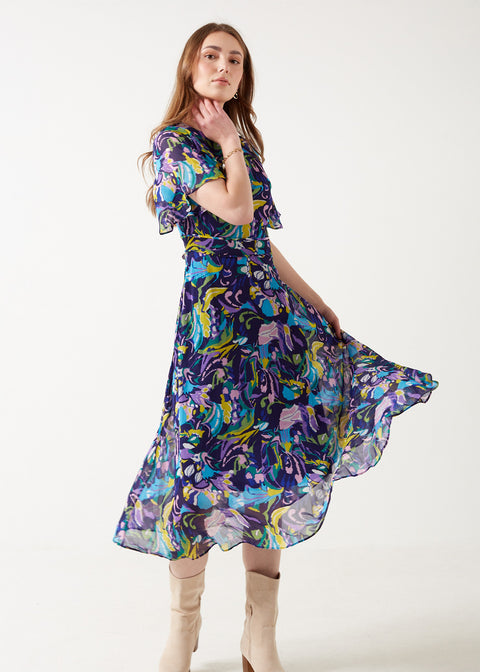 Marc Angelo Eva Floral Dress