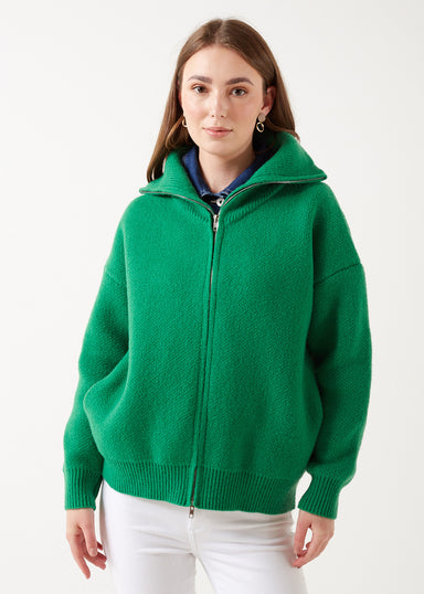 Marc Angelo Funnel Neck Zipper