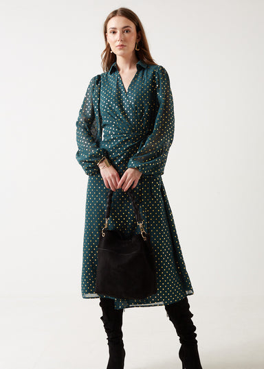 Marc Angelo Lana Collared Dress