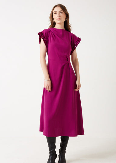 Marc Angelo Isabel High Neck Dress