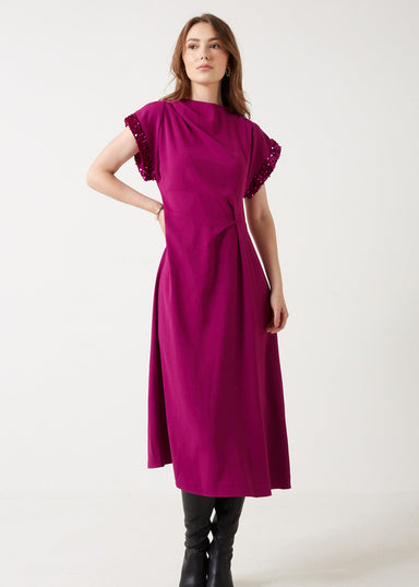 Marc Angelo Isabel High Neck Dress