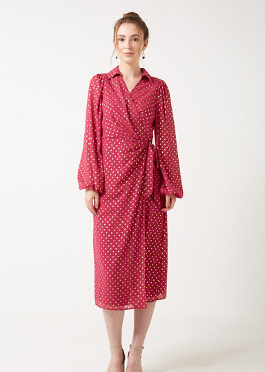 Marc Angelo Lana Collared Dress