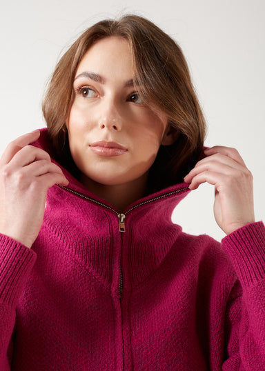 Marc Angelo Funnel Neck Zipper