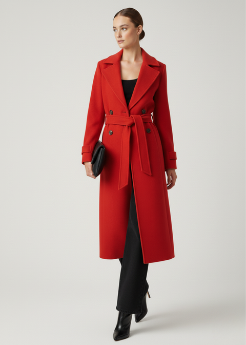 Marcangelo RED TAILORED COAT MA85534