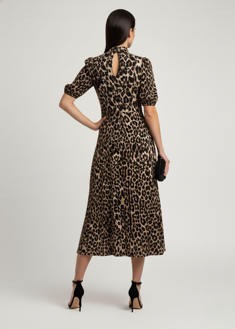 Marc Angelo Midi Dress  MA812943 D354 Leopard