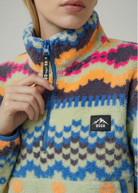 The Trek fleece in MNT Geo US45508