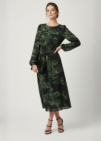 Marc Angelo Midi Dress  MA812947 D362 GRN