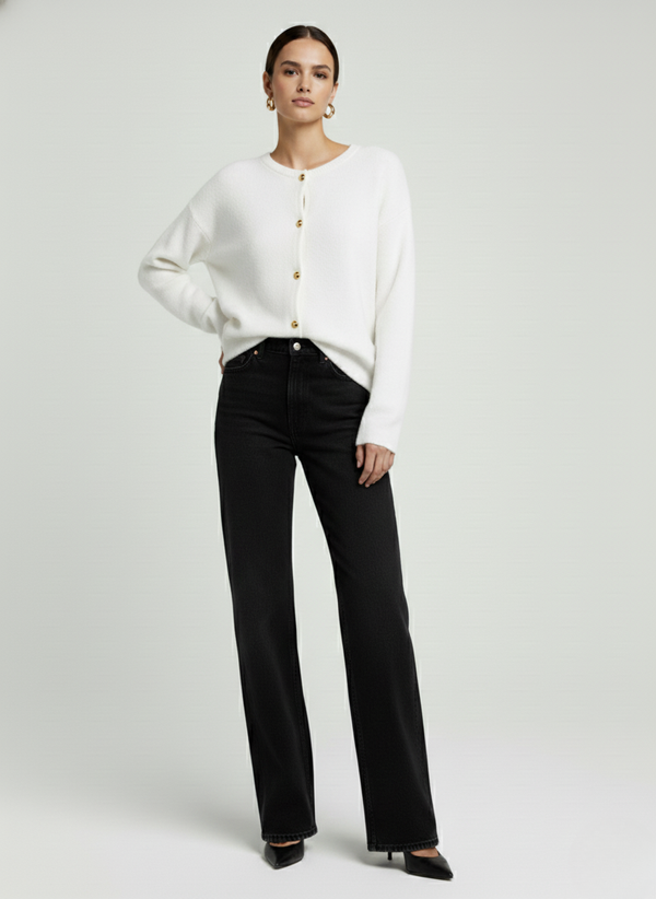 Marc Angelo Cardigan MA86610 white