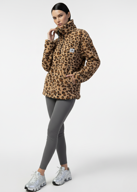 The Trek fleece in Leopard US45508