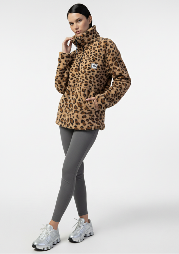 The Trek fleece in Leopard US45508