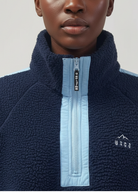 Horizon Fleece in Navy US45519